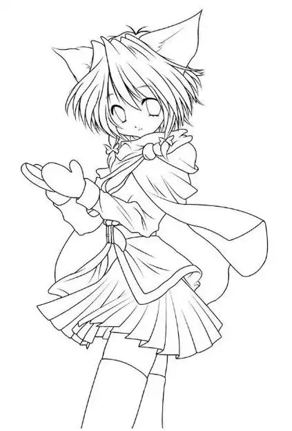 首页 实用文档 简笔画  动漫女孩全身图片可爱动漫女孩全身图片