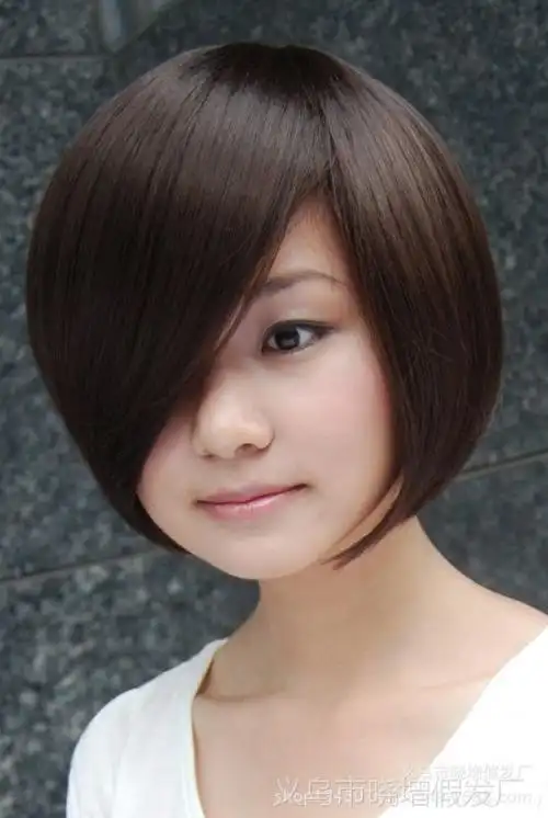 【蘑菇头假发短发帅气女bobo头蓬松短直发时尚非主流新款假头发特价】