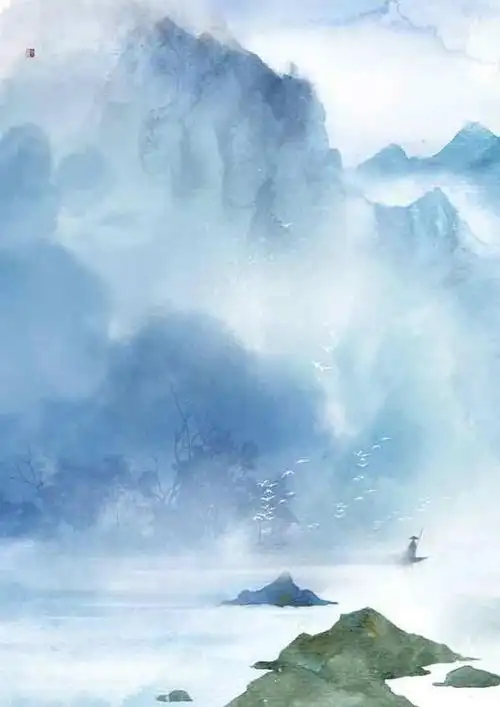 唯美古风浪漫背景图片