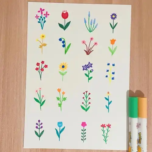 小花简笔画