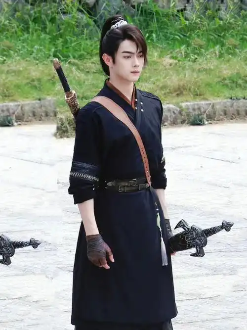 许凯仙剑六黑衣古装路透##许凯仙剑六黑衣造型路透
