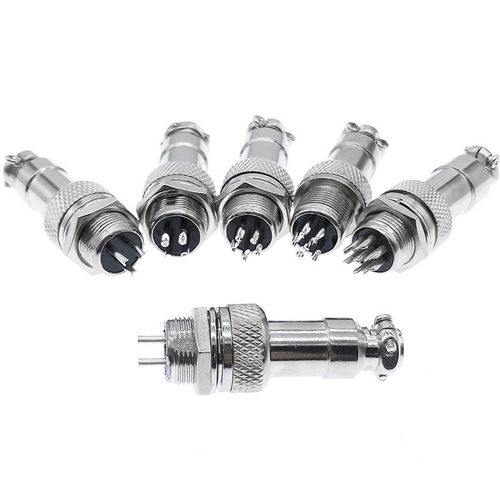 12mm航空插头插座gx1226p公头母头接头连接器连接器