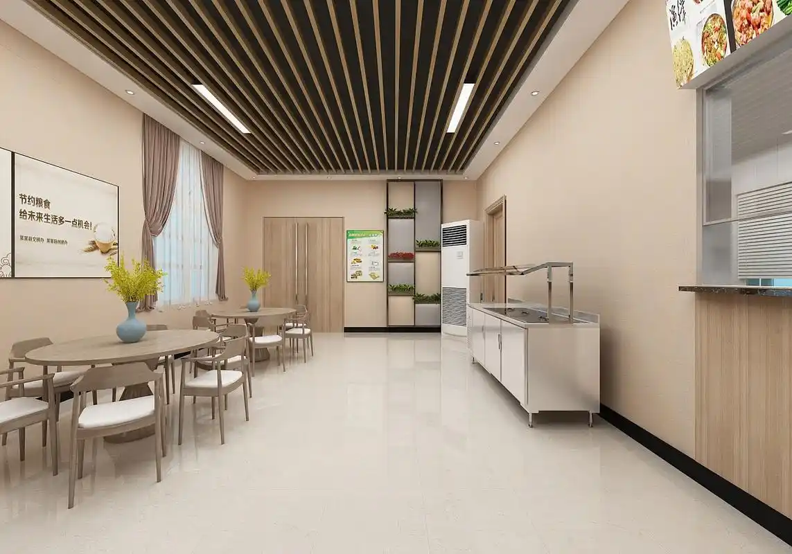员工食堂效果图设计
