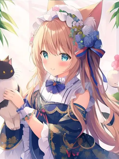 猫咪修勾拟人化图片