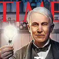 爱迪生头像图片 黑白爱迪生头像大图_微信头像图片大全