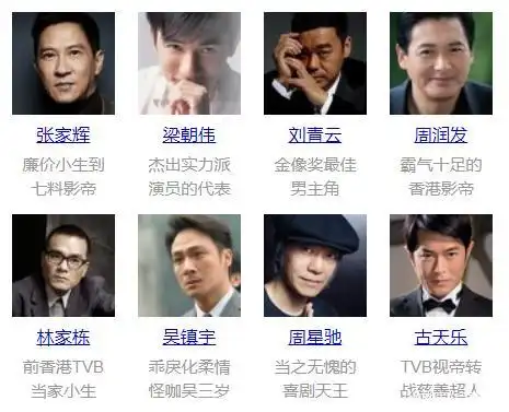 台湾女明星们 度娘的夸奖反倒是中规中矩,没有太大惊喜