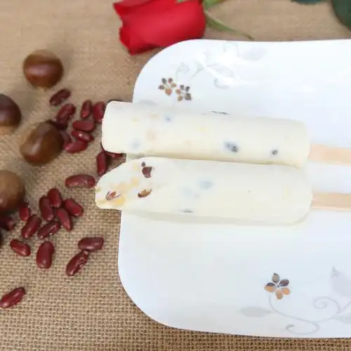 明治meiji栗子红豆雪糕盒装460g6支冰淇淋冰激凌冰淇淋