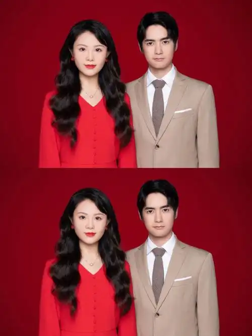 天真蓝结婚登记照全流程攻略