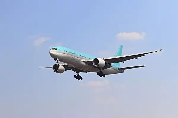 波音777型飞机,正面,头部