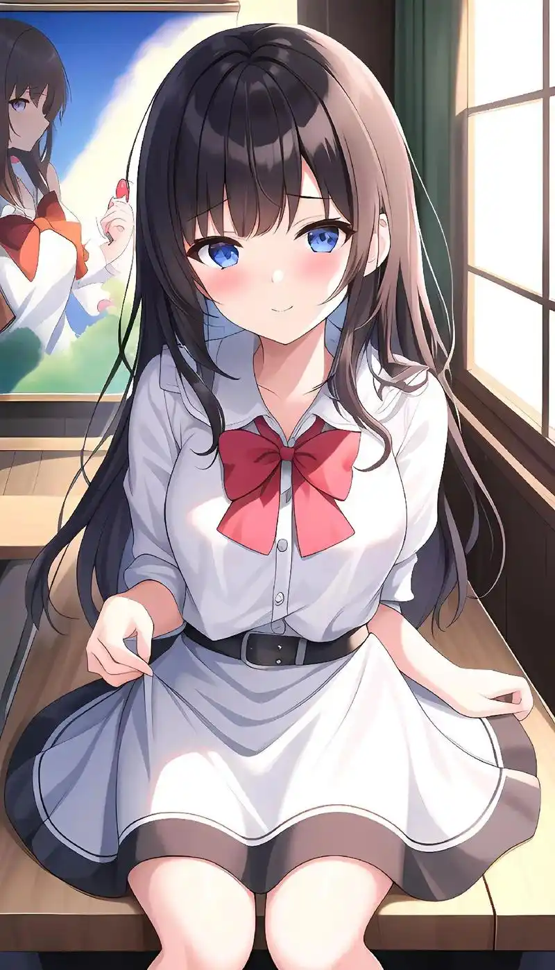 小女孩漂不漂亮,你说了算.#壁纸潮图 #二次元少女 #图文伙 - 抖音