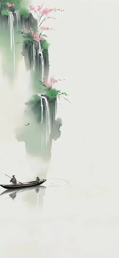 8k高清中国风海海报素材,海报素材模版