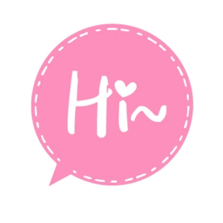 hi表情pngpsd2000*2000网络热嗨打招呼电商艺术字体设计pngpsd2000*