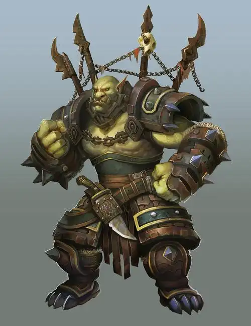 强兽人|插画|游戏原画|子铭工作室 - 原创作品 - 站酷 (zcool)