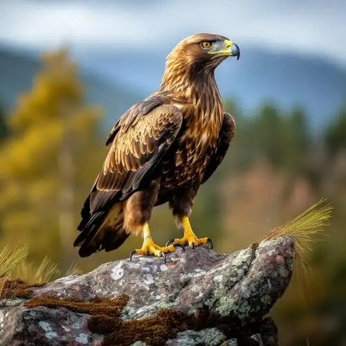 金雕大鹏雄鹰出击宏图大展