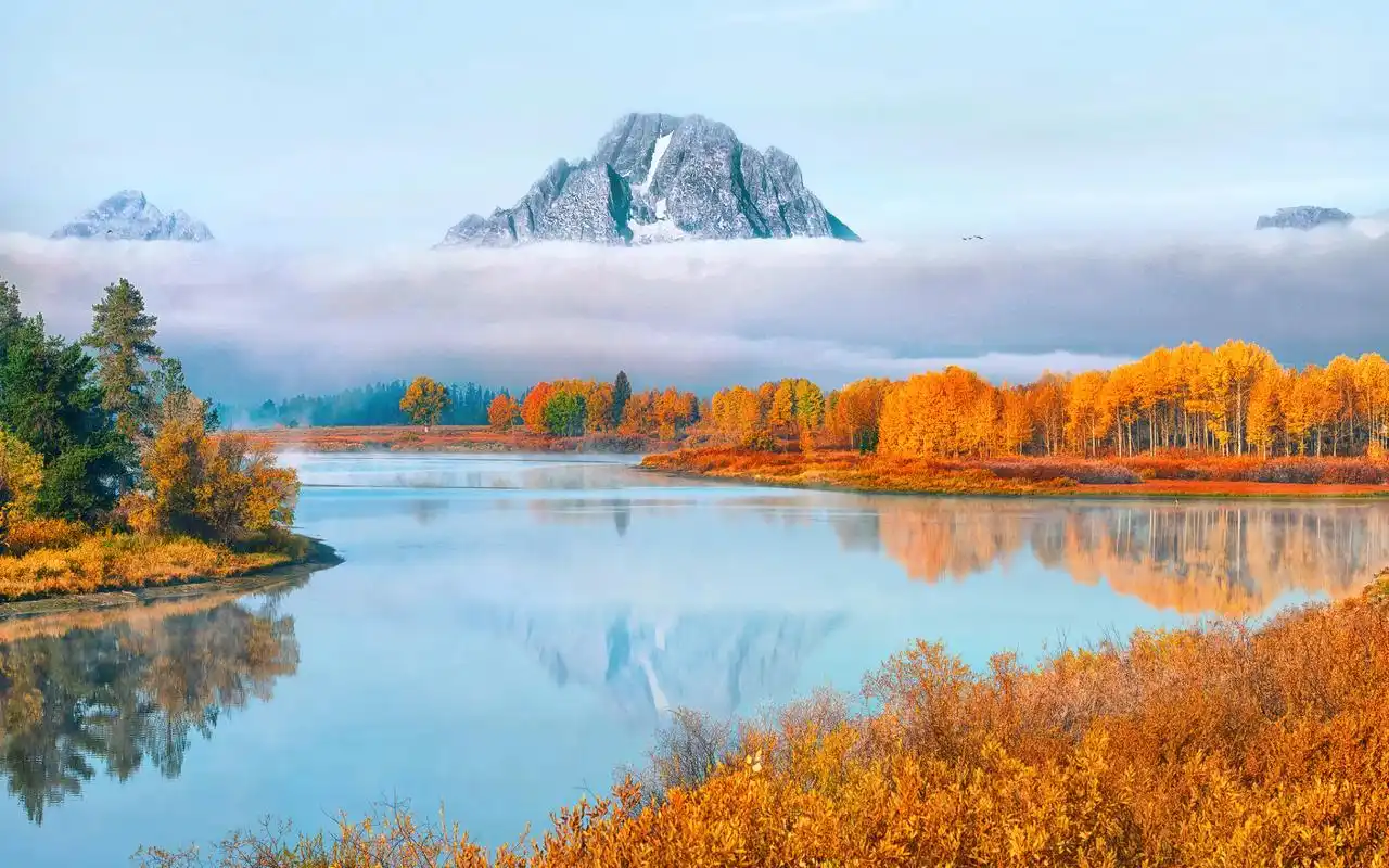 山水优美自然风景高清图片桌面壁纸