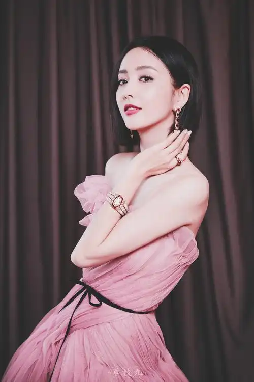 [修]——佟丽娅 "粉裙/蓝-草枝丸