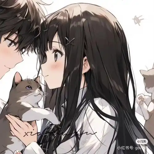 可爱的情侣头像