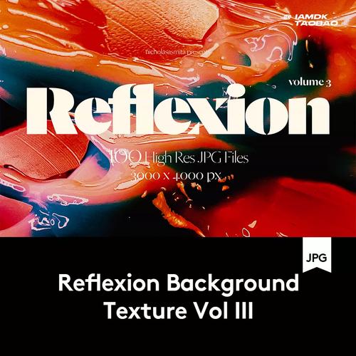 高级摇滚光泽奶油液体凝胶塑料纹理抽象艺术专辑封面设计背景图片