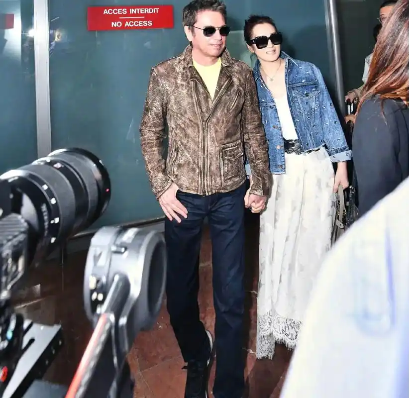 华人殿堂级巨星巩俐携丈夫让-米歇尔61雅尔亮相法国尼 - 抖音