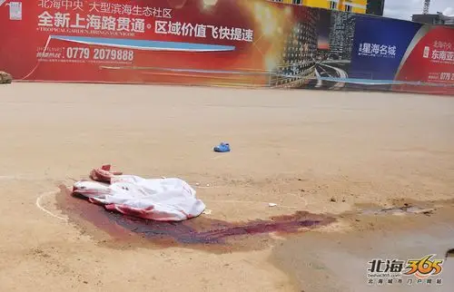 今天上午9时许一名12岁女孩惨死湖海路东段,泥头车