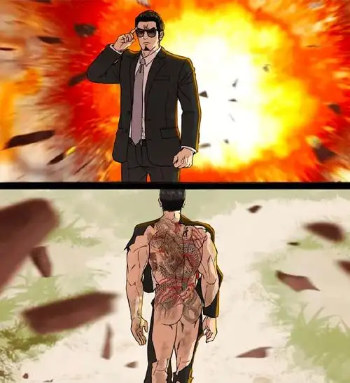 桐生一马教你如何用"最男人"的方式亮出纹身(x:joongihanalive)#如龙7