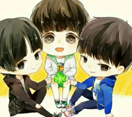 【图】tfboys漫画图片三人合照 疑将踢馆我是歌手第四季