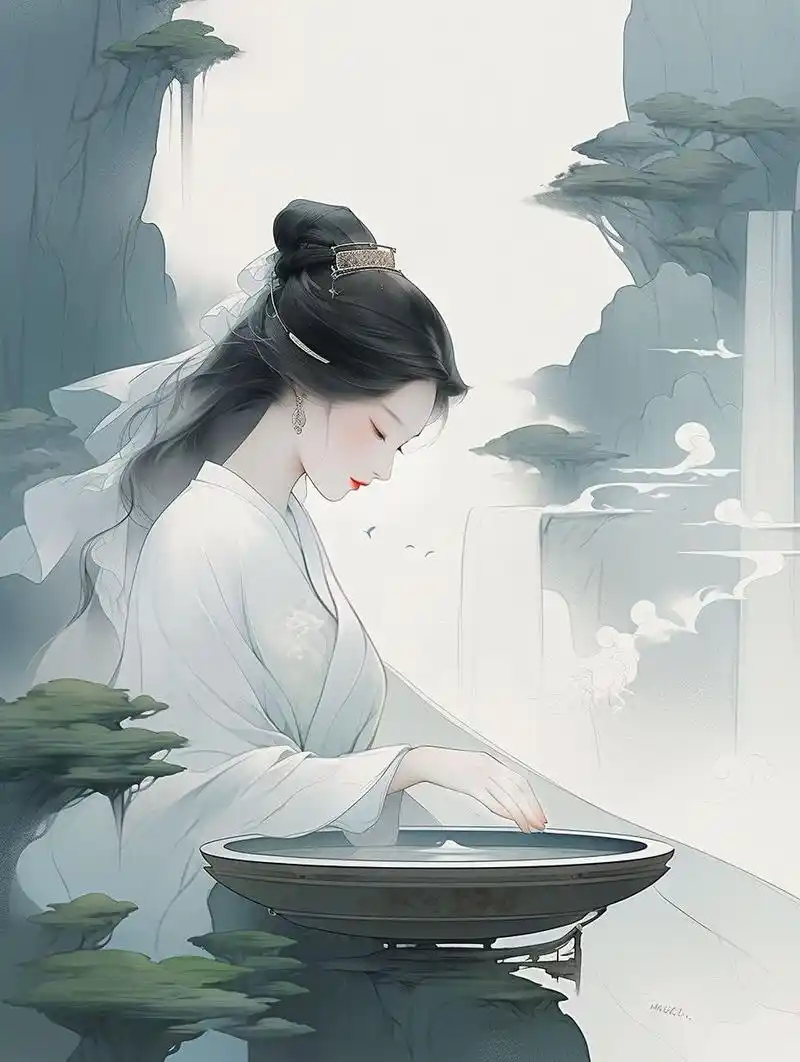 古风美图:人生最低的境界是平凡,其次是超凡脱俗,有些事情,如果可以