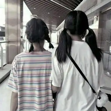 背影闺蜜头像小辞女生头像