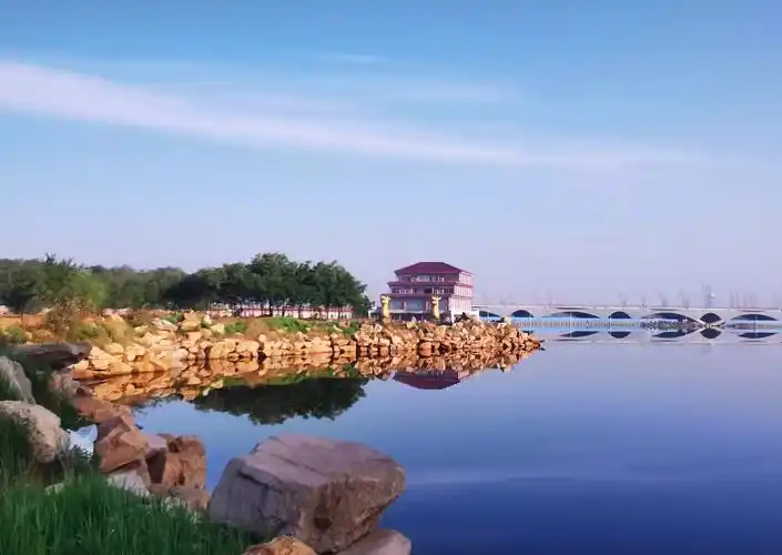 鲅鱼圈 月亮湖风光