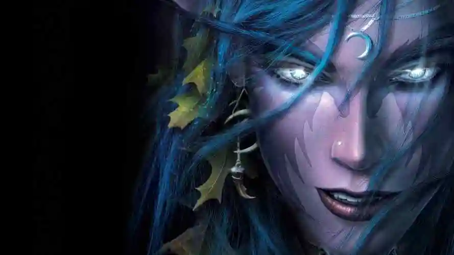 即时战略游戏魔兽争霸3冰峰王座精美海报壁纸