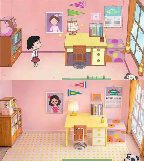 有樱桃小丸子的书房:最近,小红书博主「二次元家居猿」突发奇想,用 ai