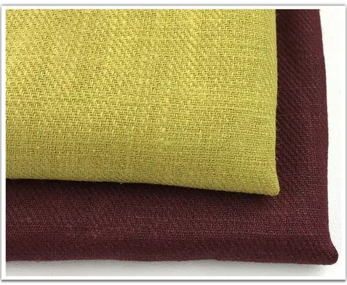 苎麻斜纹 沙发纯苎麻砂洗面料 经典时尚休闲服装衬衫的棉麻布料