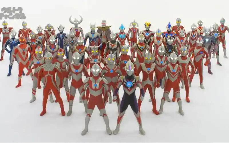 奥特曼五十周年,全奥特英雄介绍