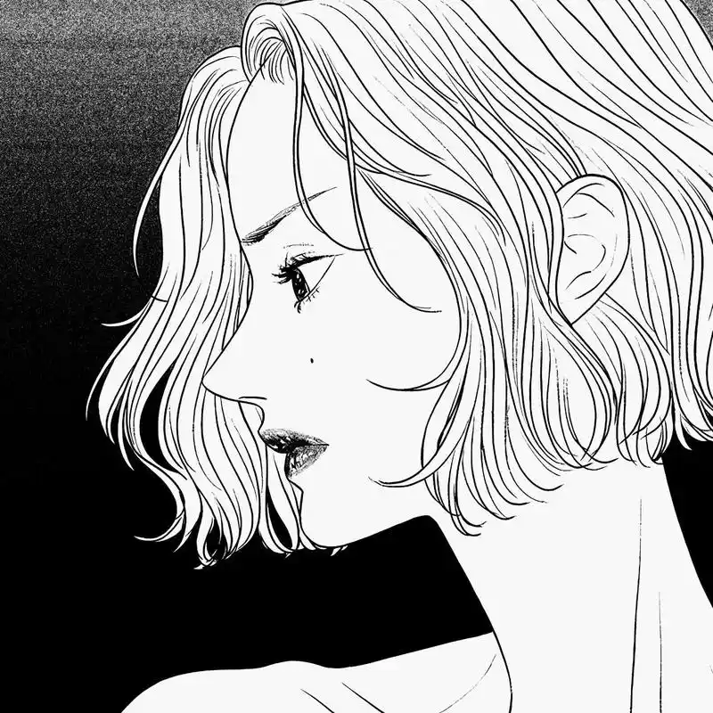 black7415741574157415 漫画头像截修|黑白|御姐