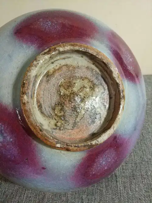 其它 我的收藏……宋均窑天青秞红斑盘 写美篇钧窑器之蓝釉紫斑引人入