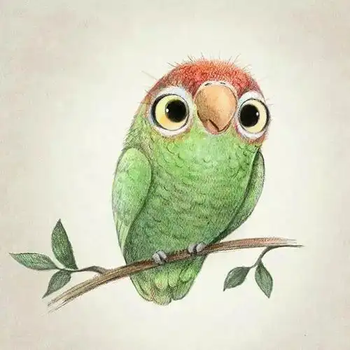 小动物超萌可爱手绘图片