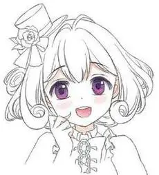 女生简笔画萌系可爱动漫女生简笔画初学者可爱动漫古装女孩简笔画动漫