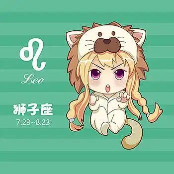 动漫卡通人物 十二星座----小木