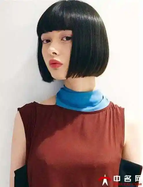 2021年直发短发型女女士短发发型2021年新款直发