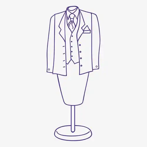 关键词 : 蓝色,线条,模特,西装,男士,卡通,手绘,简图[声明] 觅元素