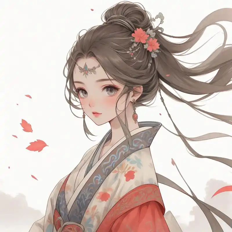 抖音最火卡通头像,女孩系列9799 卡通头像来啦!