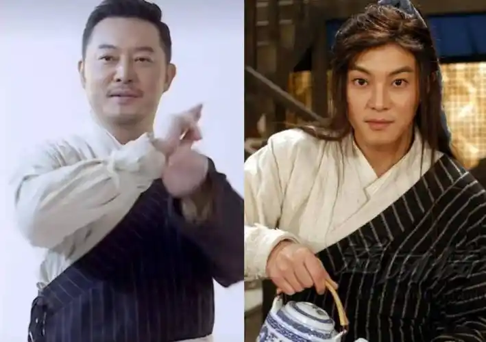 沙溢再演白展堂玩回忆杀,却被群嘲毁童年,油腻发福滤镜掉一地_角色