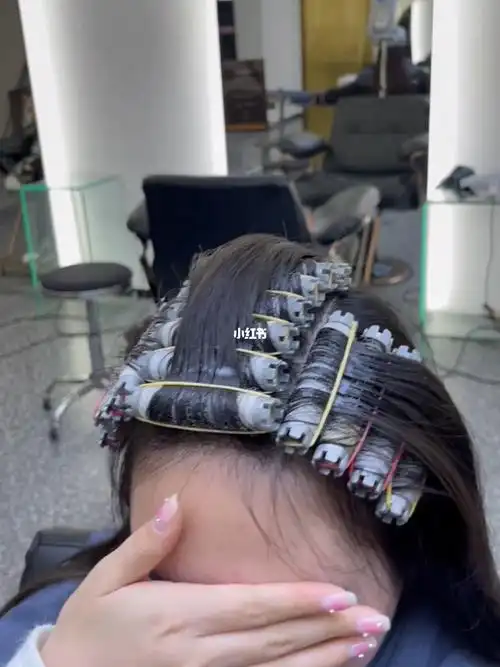 发根蓬松烫颅顶增高烫发根烫气垫烫