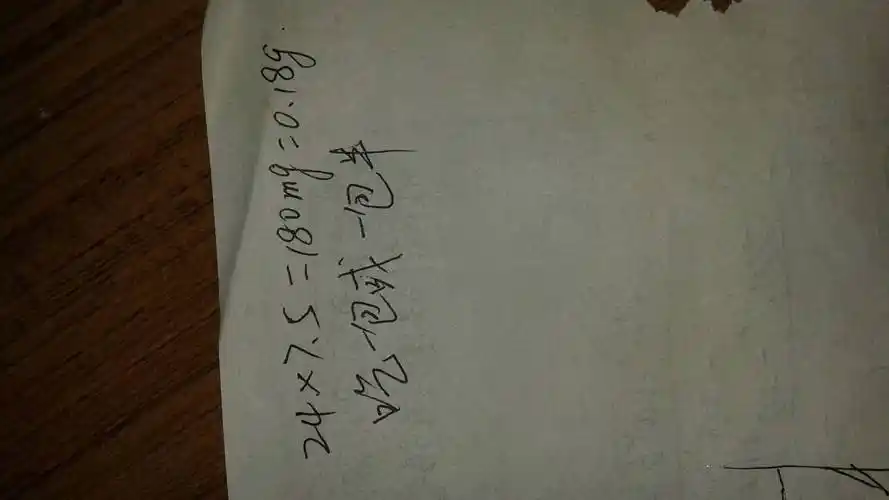 125克,按体重一次6.25~12. 6 2012-08-17 一包药0.125g,一公斤吃25mg.