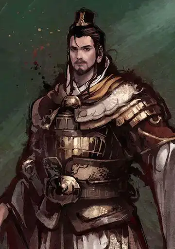 三国将军的头像,带月