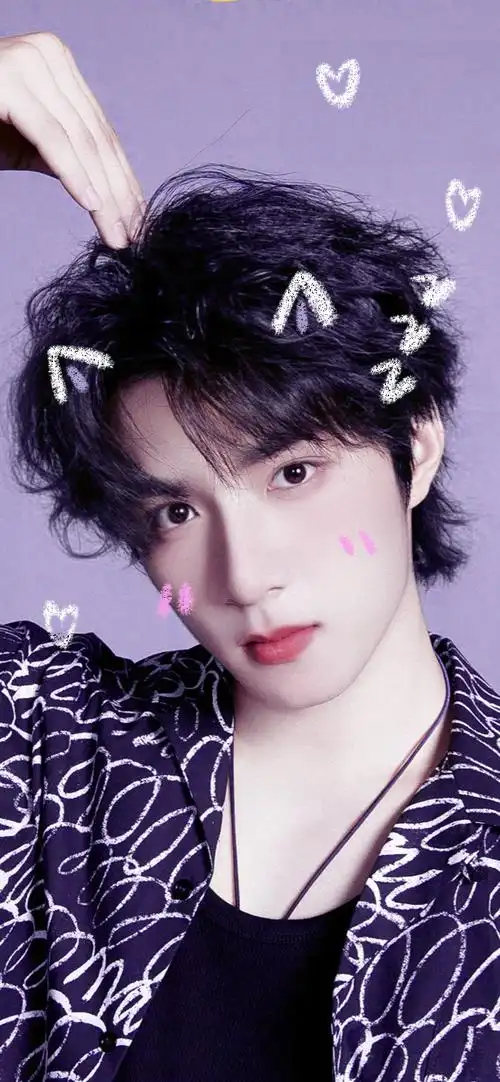 屯了一些全面屏壁纸涂鸦9815#刘耀文#丨#刘耀文 十九赫辰势破渊颂