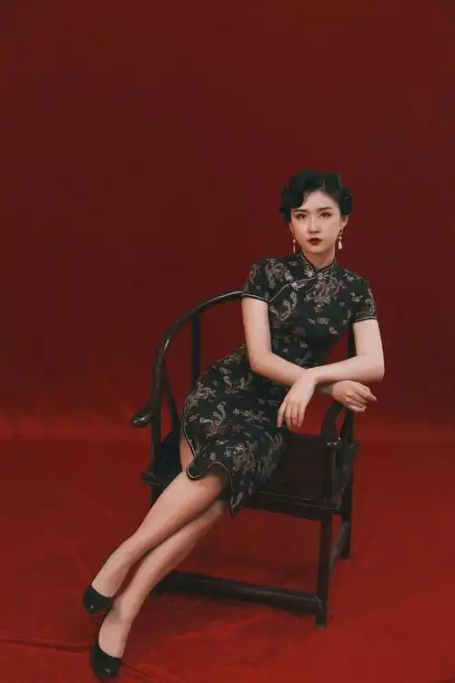 旗袍_写真摄影作品_摄影作品-黑光图库