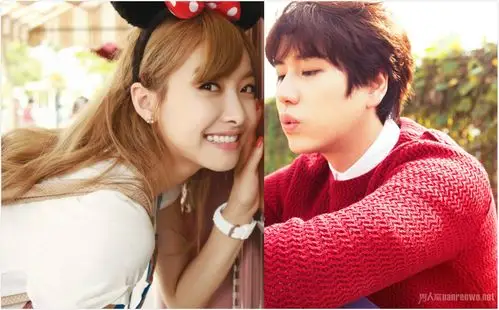 宋茜圭贤最强情侣二人亲密照曝光疑似小情侣