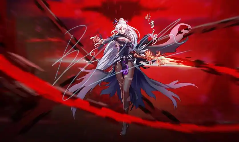 一更剑魔立绘图步骤分享剑魔