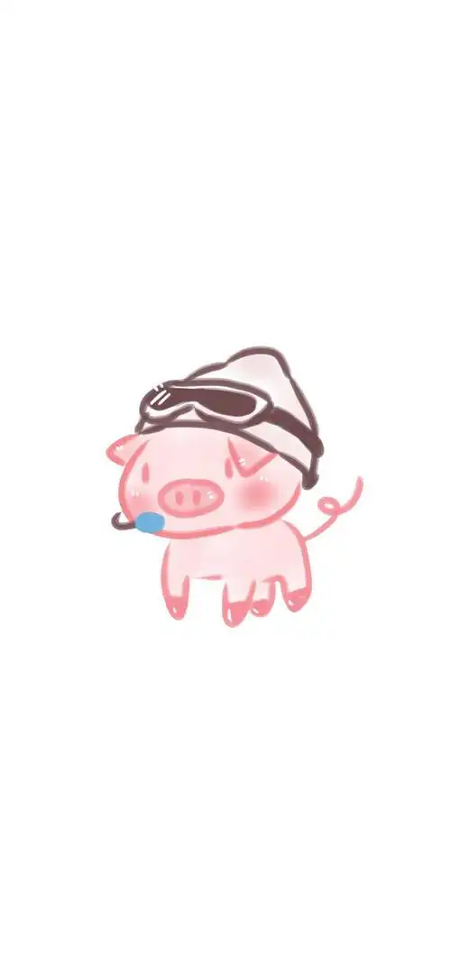 多彩壁纸609期|无水印动漫壁纸 可爱粉红小猪手机壁纸